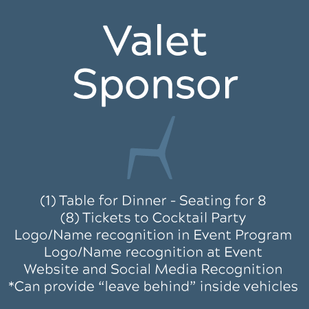 Valet Sponsor – Dinner